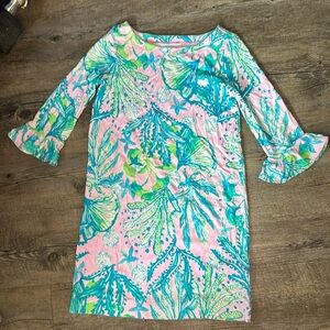 Girls Lilly Pulitzer Mini Sophie dress Mandevilla
Baby Hip Nautic